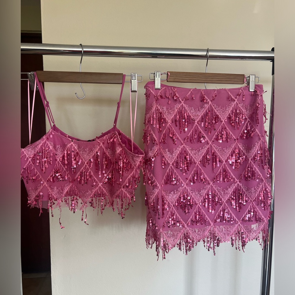 Sequin Matching Set